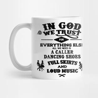 In God We Trust BLK Mug